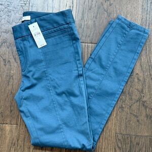 LOFT Teal Skinny Pants